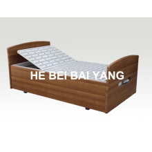 (A-115) Single-Function Manual Hospital Bed with Wooden Bed Head